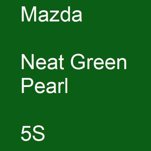 Mazda, Neat Green Pearl, 5S.